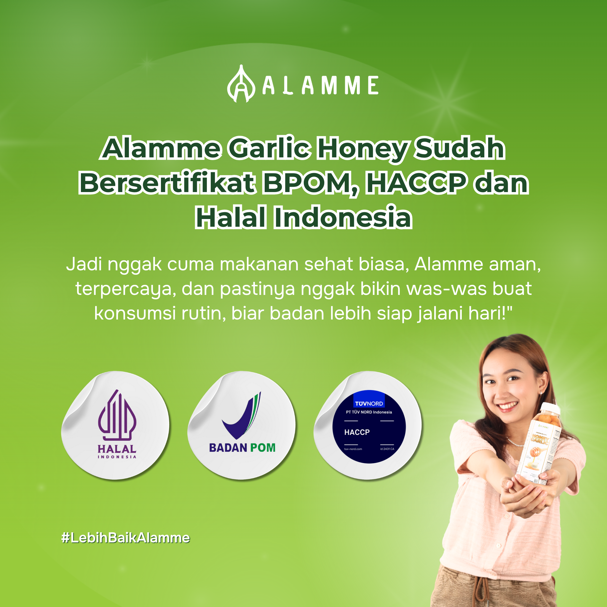 Alamme Garlic Honey