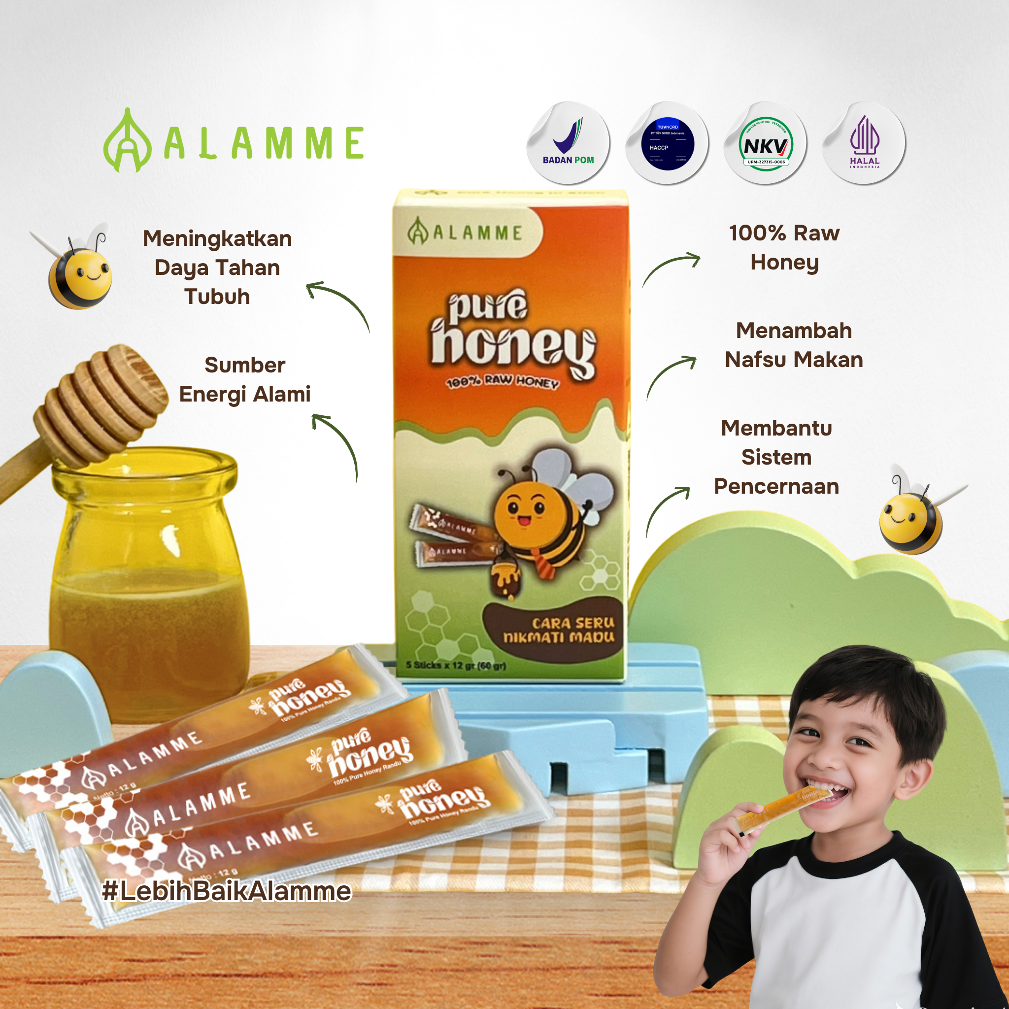 Alamme Pure Honey Stick