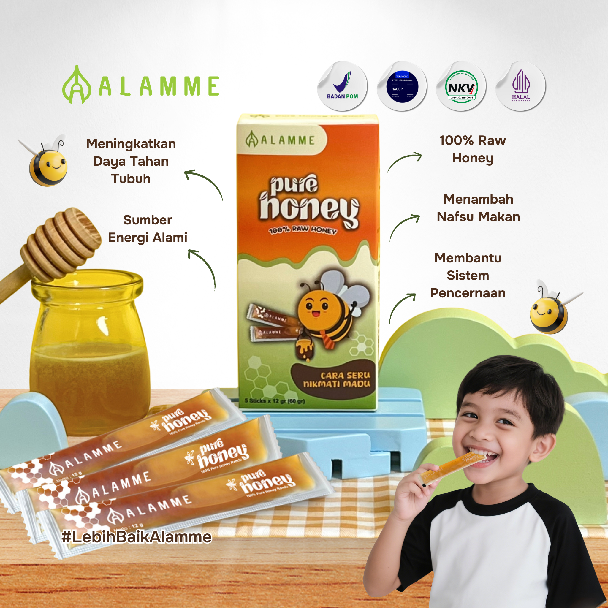 Alamme Pure Honey Stick