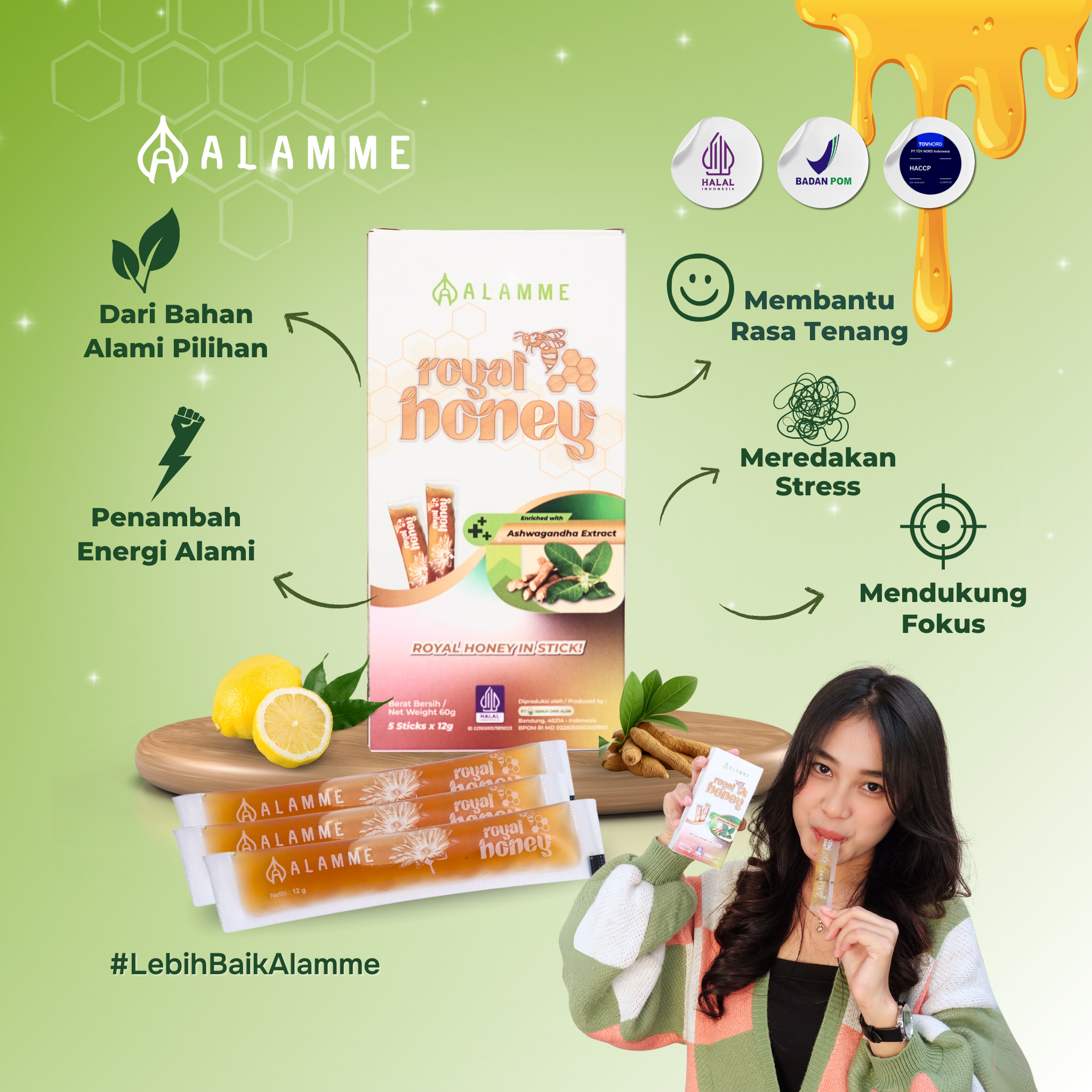 Alamme Royal Honey Stick