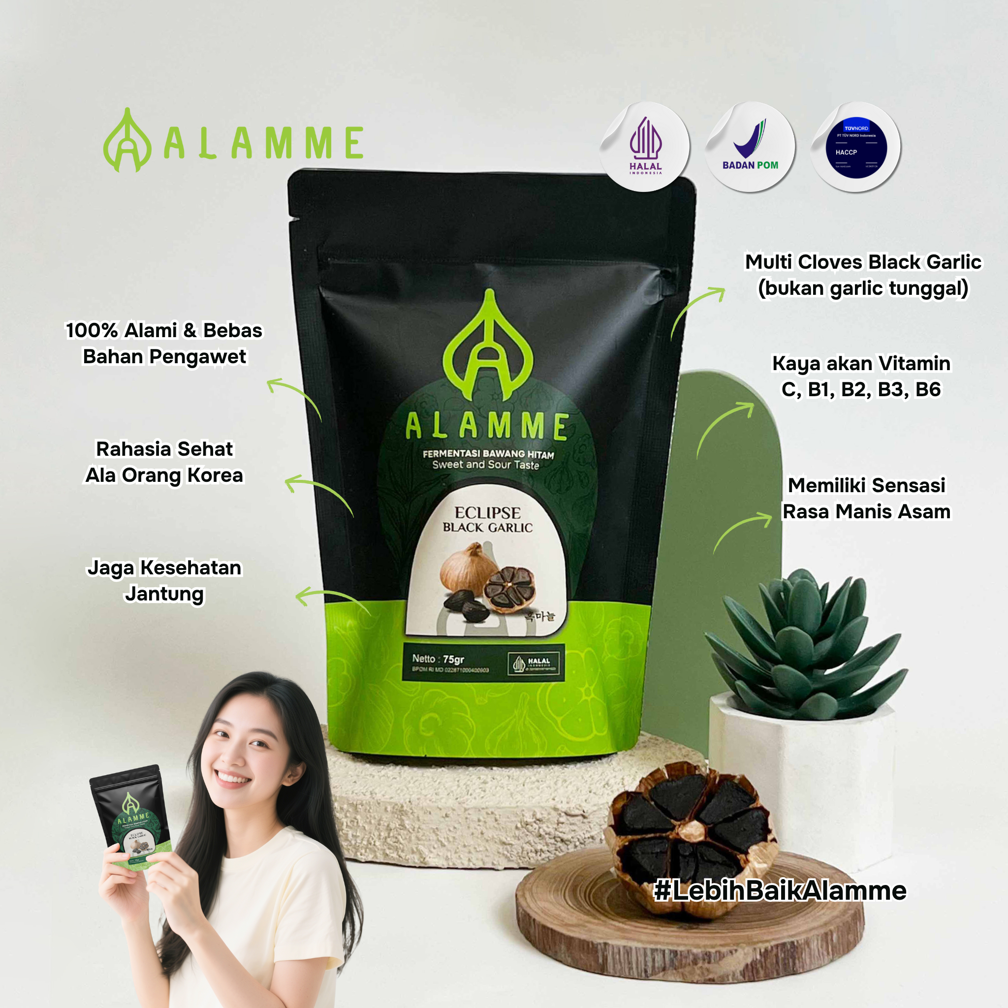 Alamme Eclipse Black Garlic