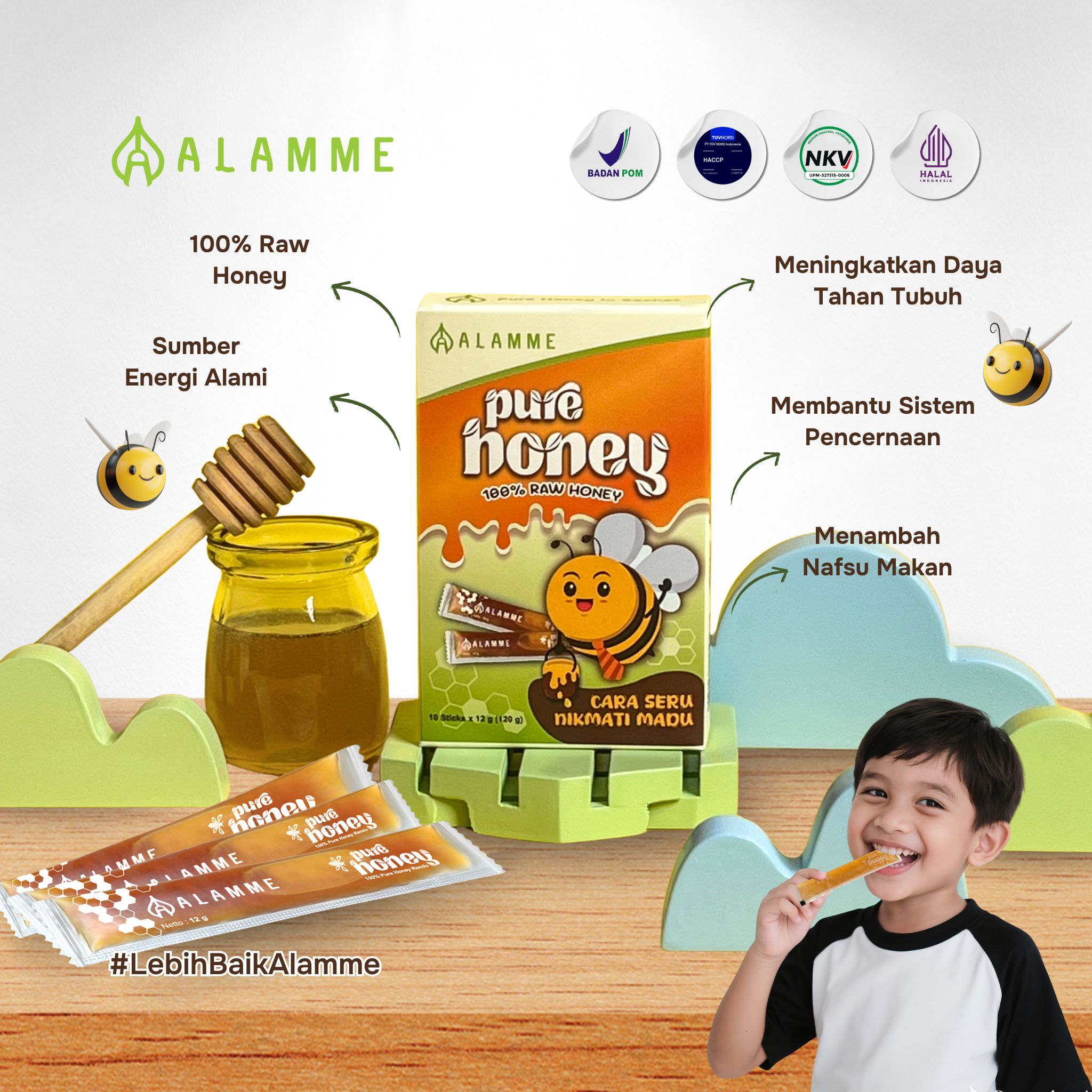 Alamme Pure Honey Stick