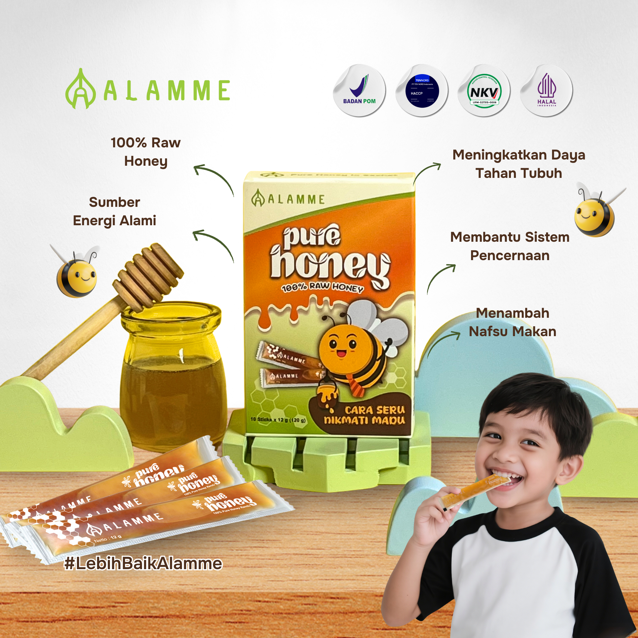 Alamme Pure Honey Stick