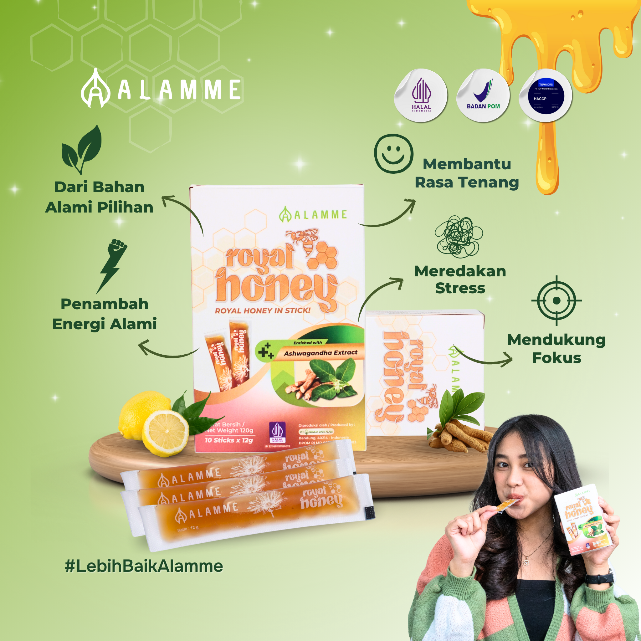 Alamme Royal Honey Stick