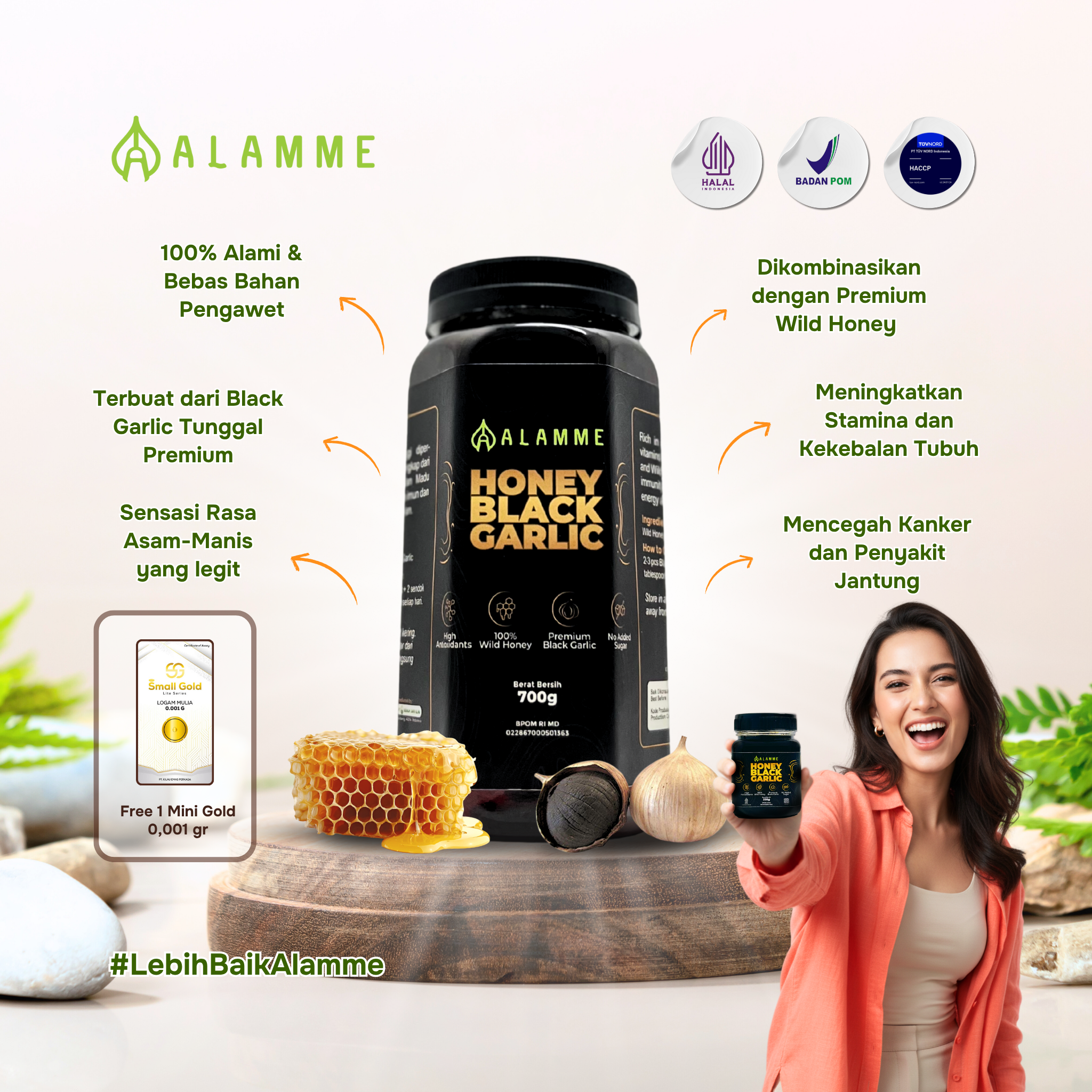 Alamme Black Garlic Honey