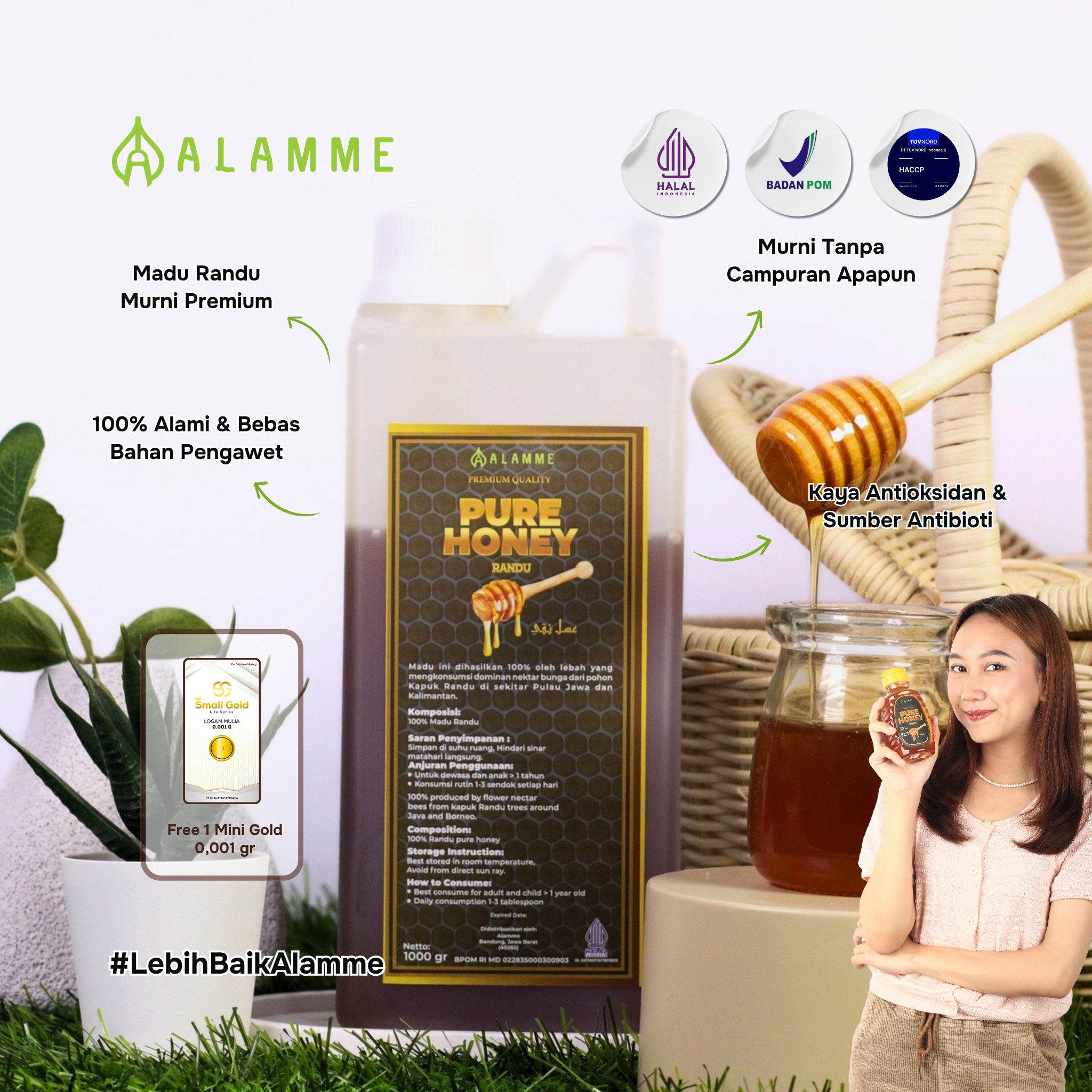 Alamme Pure Honey Randu