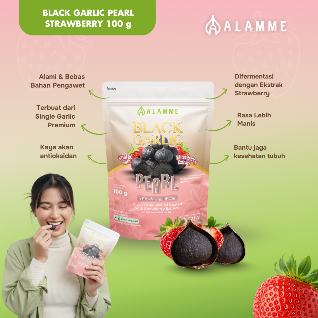 Alamme Black Garlic Pearl