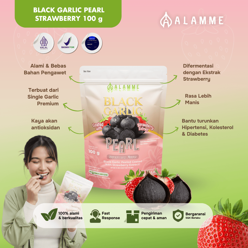 Alamme Black Garlic Pearl