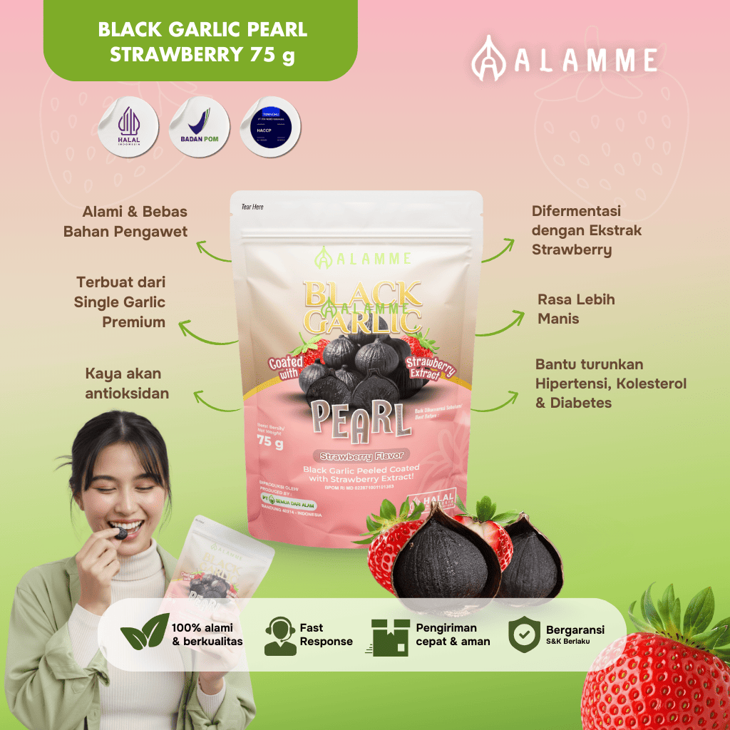Alamme Black Garlic Pearl