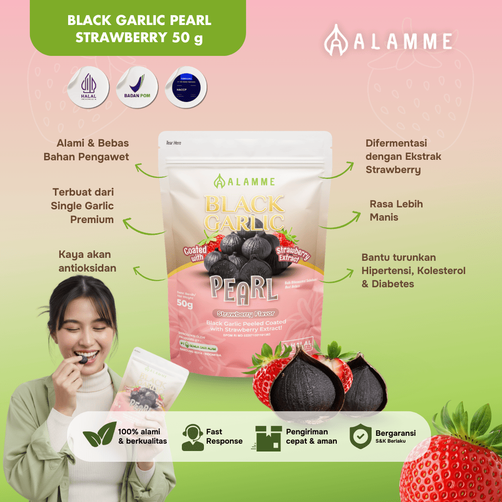 Alamme Black Garlic Pearl