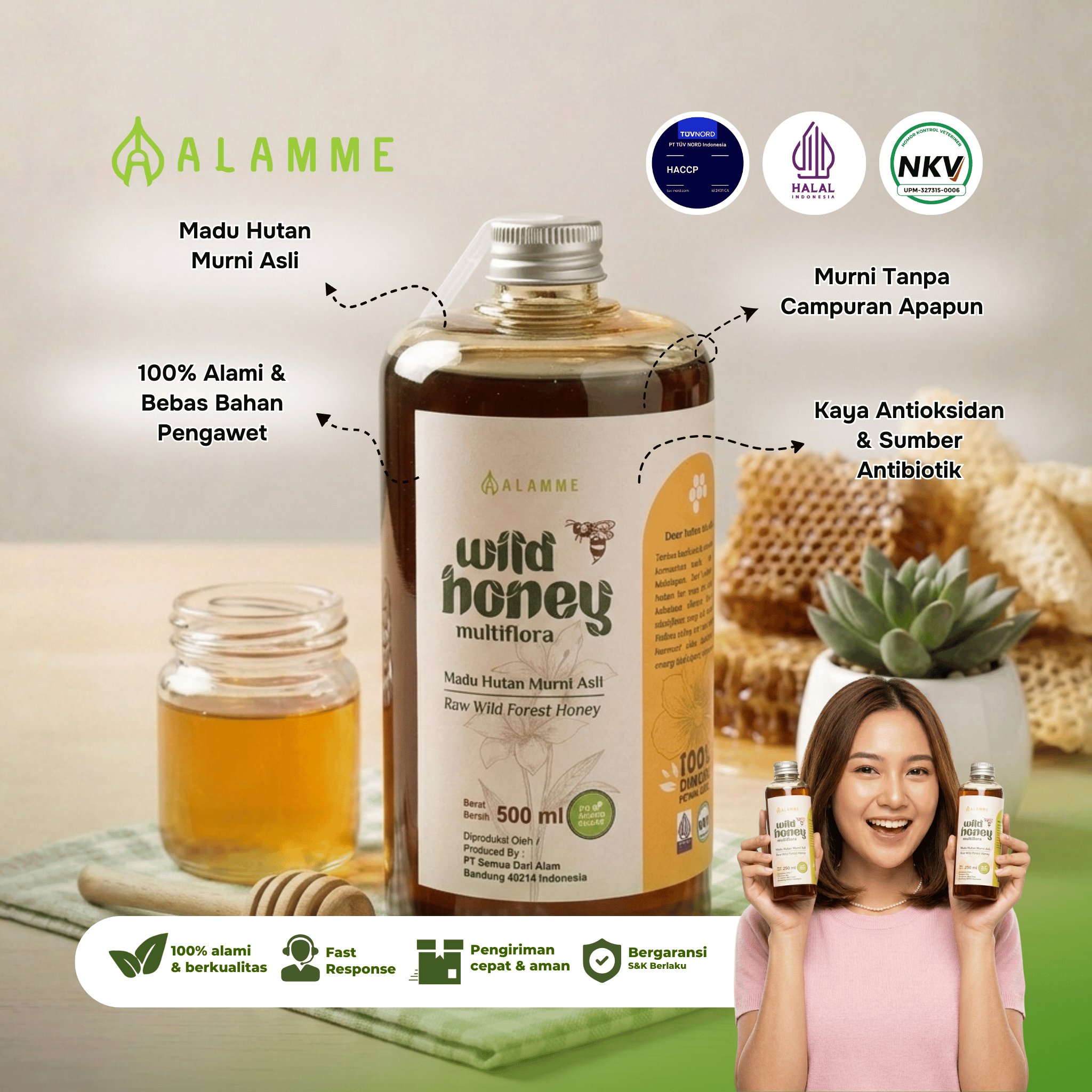 Alamme Wild Honey Multiflora