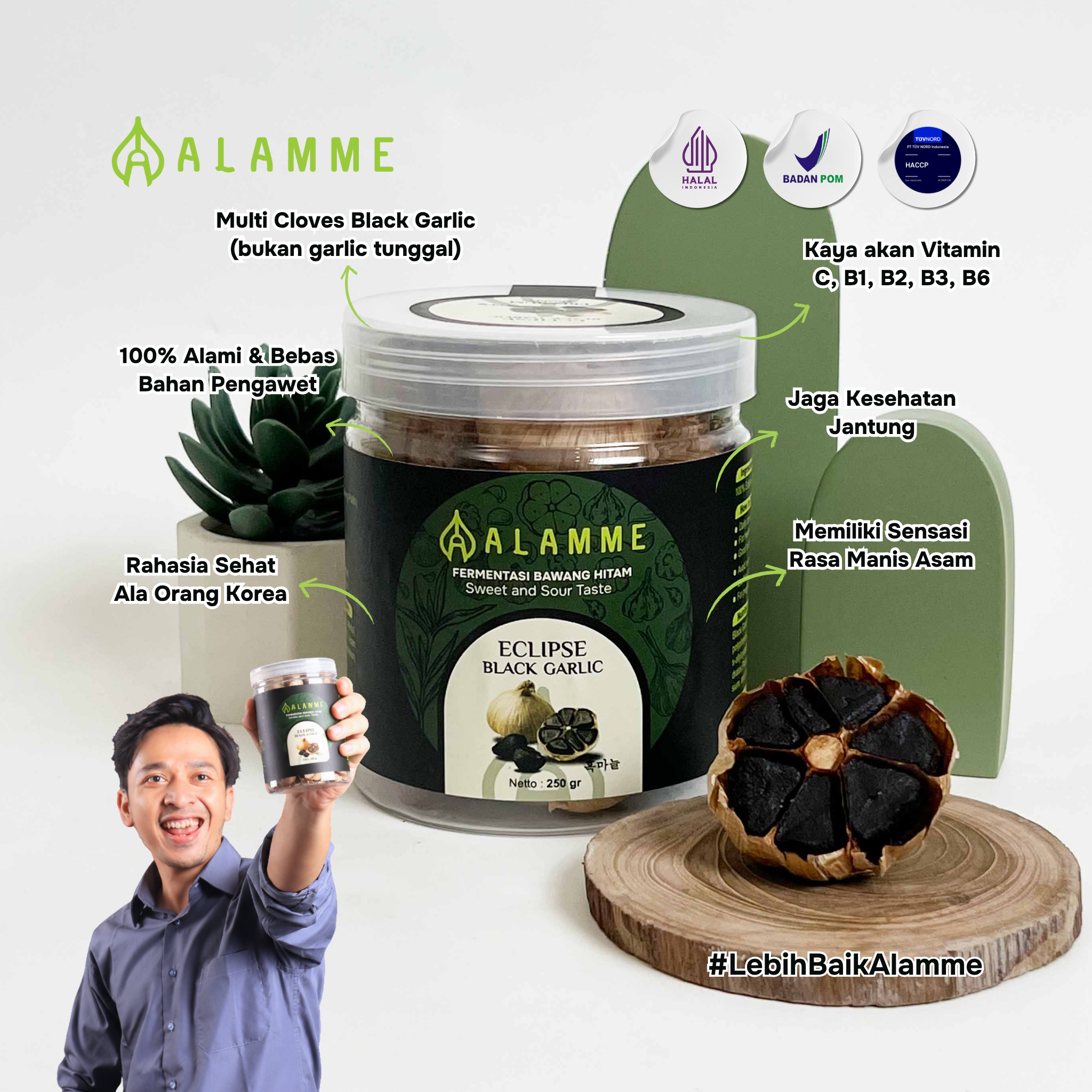 Alamme Eclipse Black Garlic
