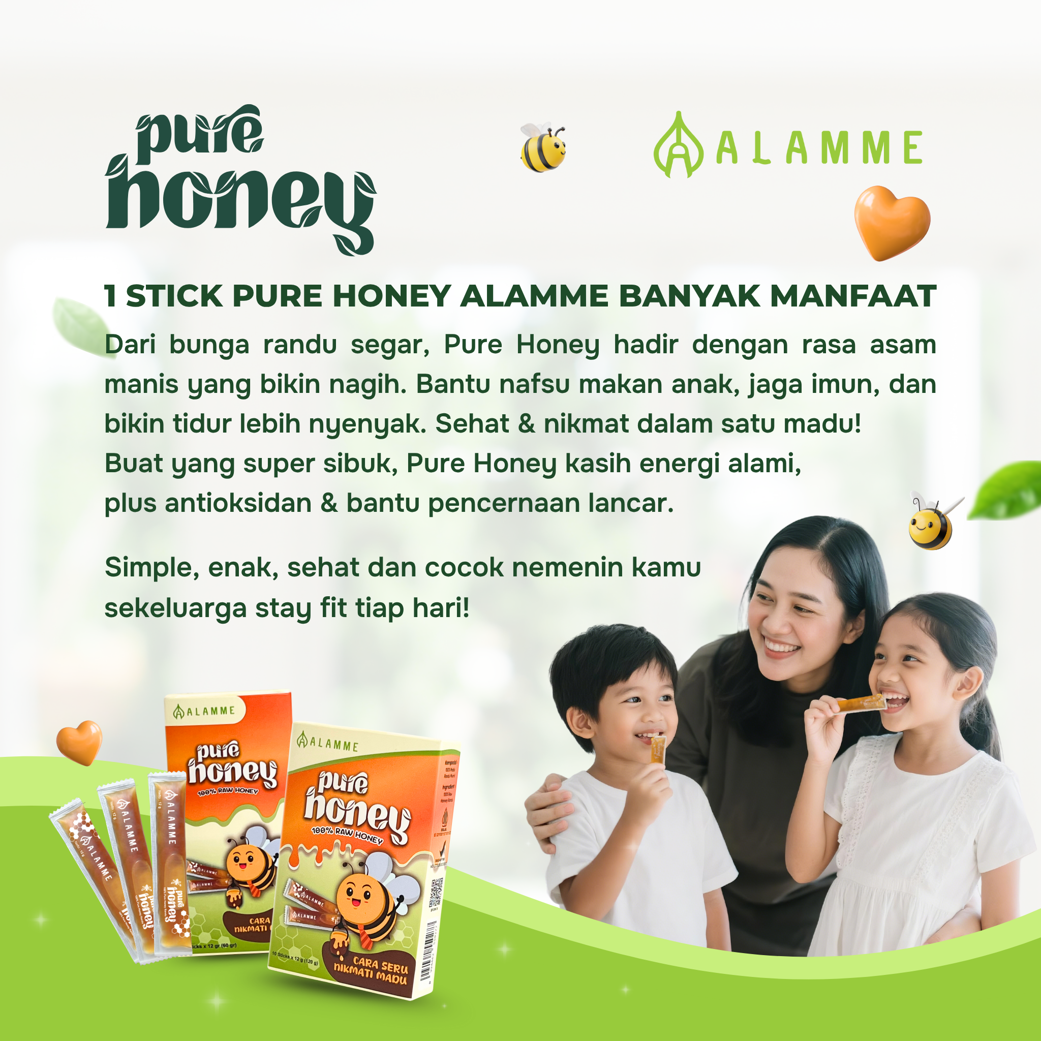 Alamme Pure Honey Stick