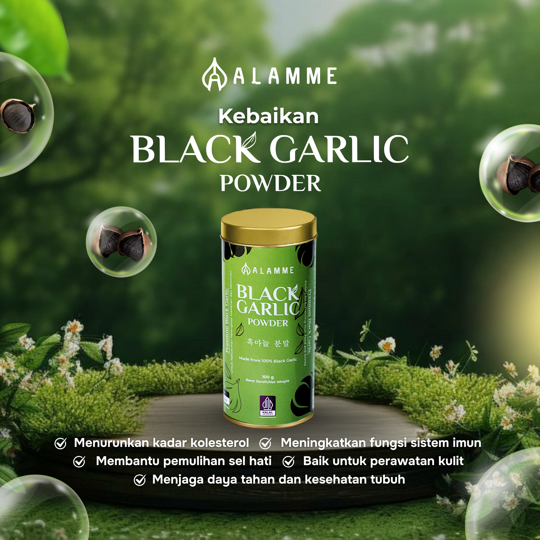 Alamme Black Garlic Powder