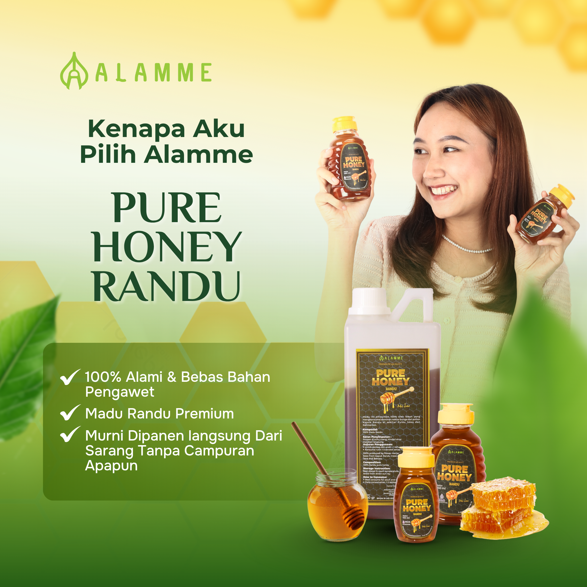 Alamme Pure Honey Randu
