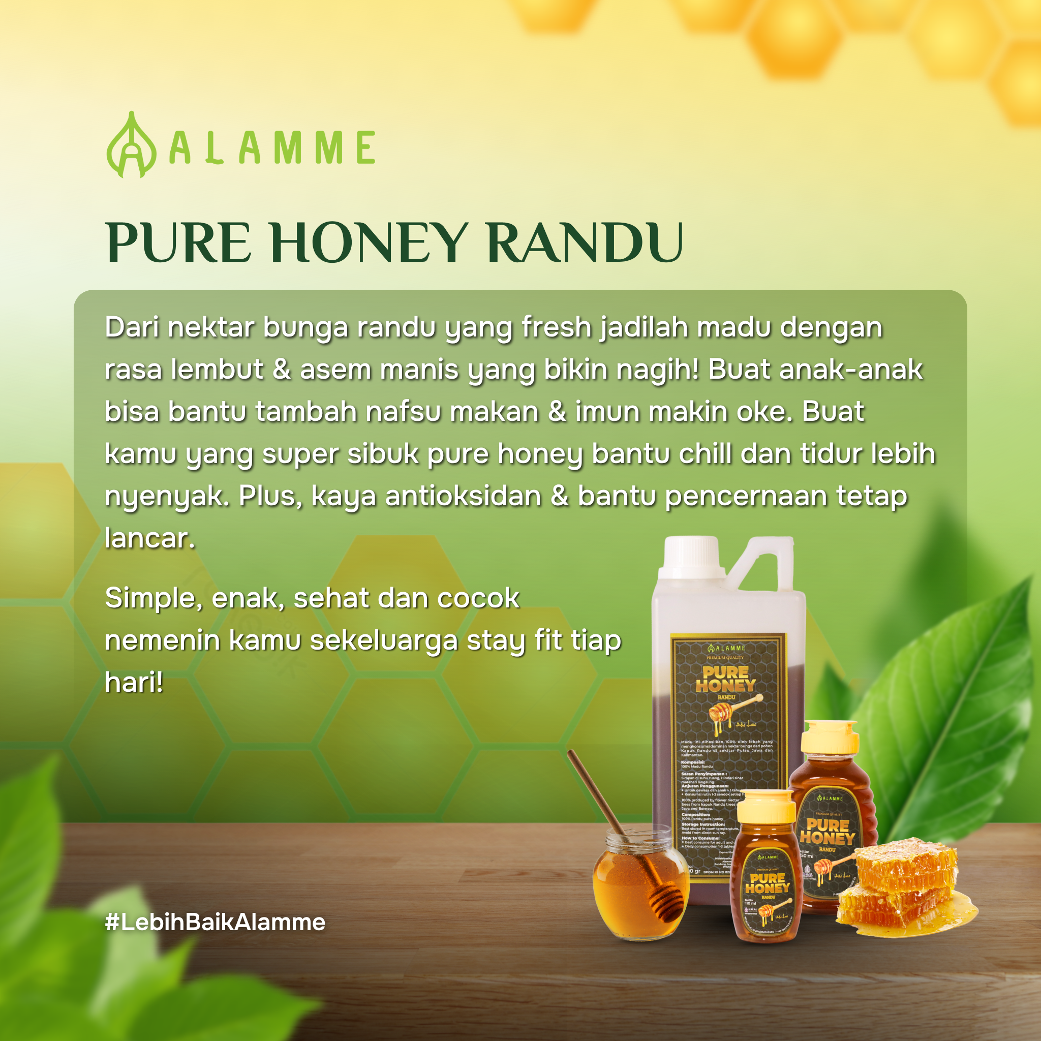 Alamme Pure Honey Randu