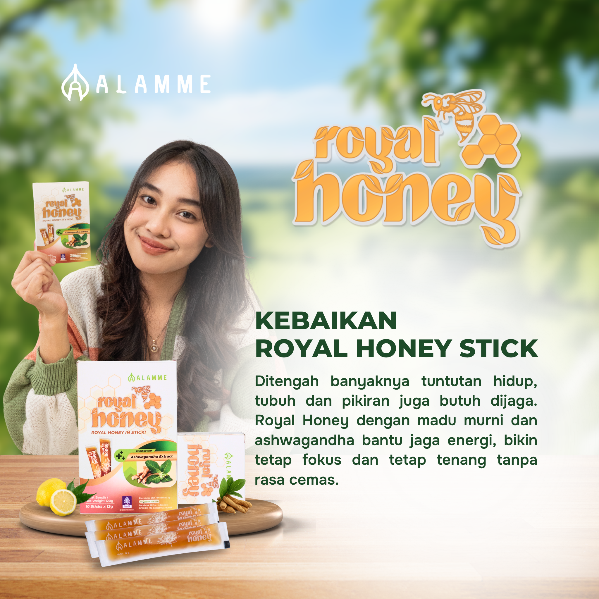 Alamme Royal Honey Stick