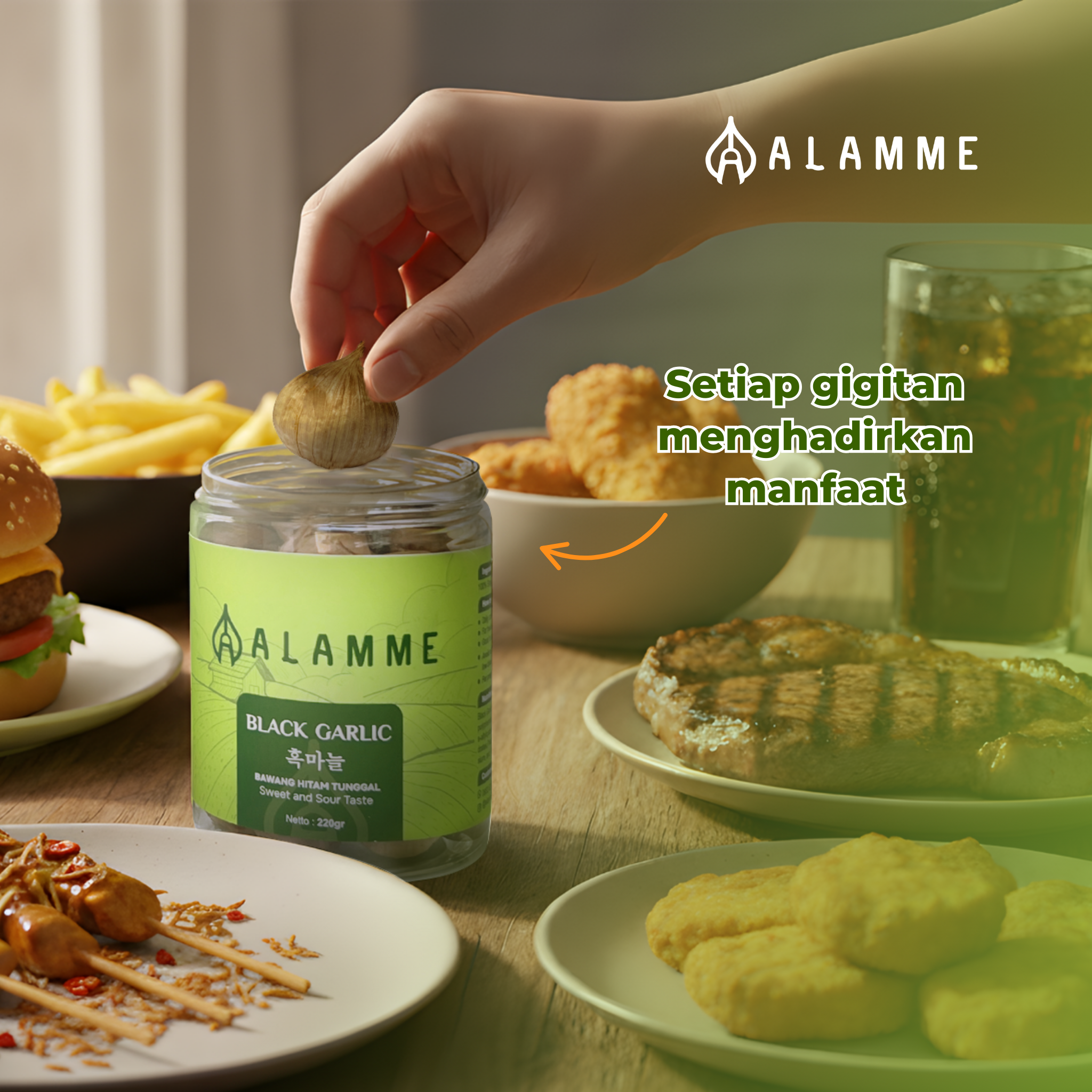 Alamme Black Garlic