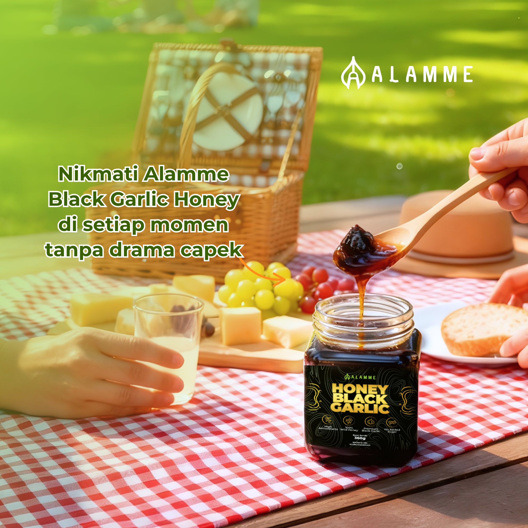 Alamme Black Garlic Honey