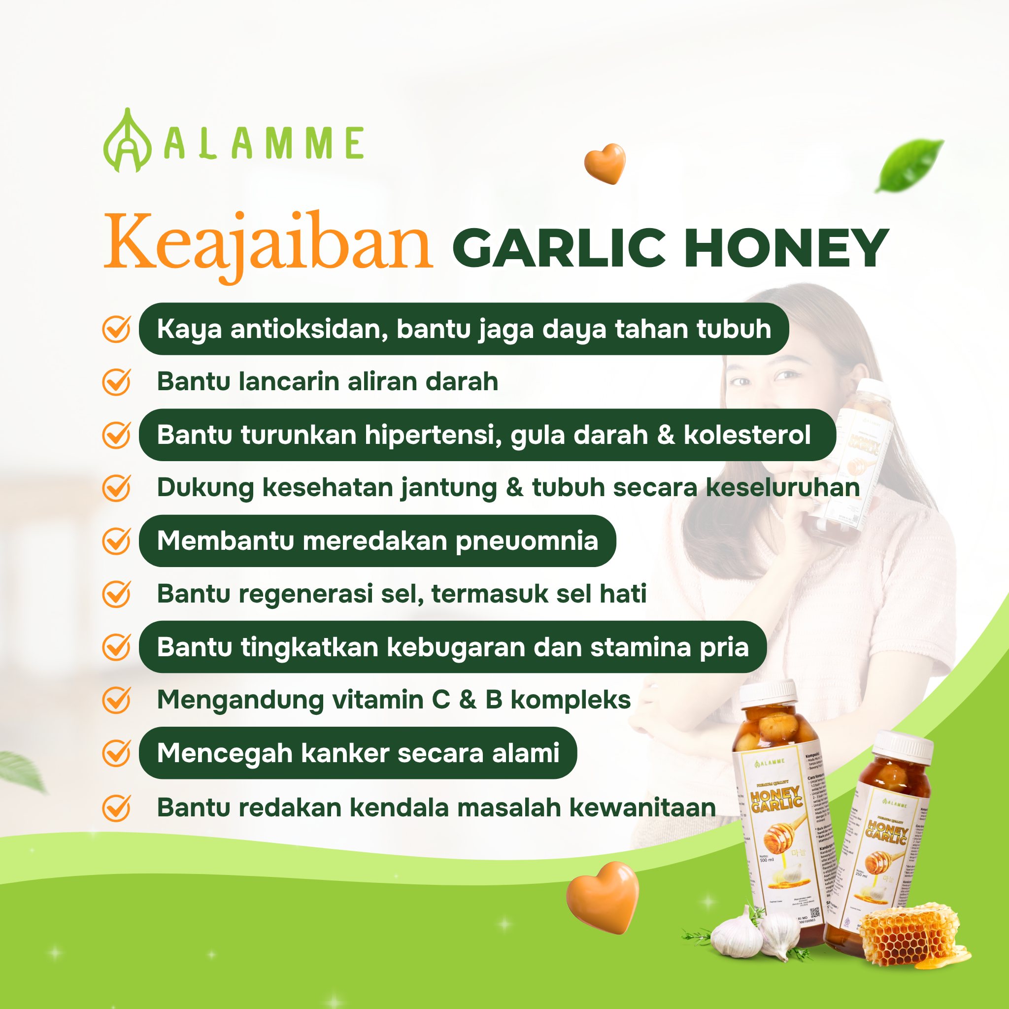 Alamme Garlic Honey