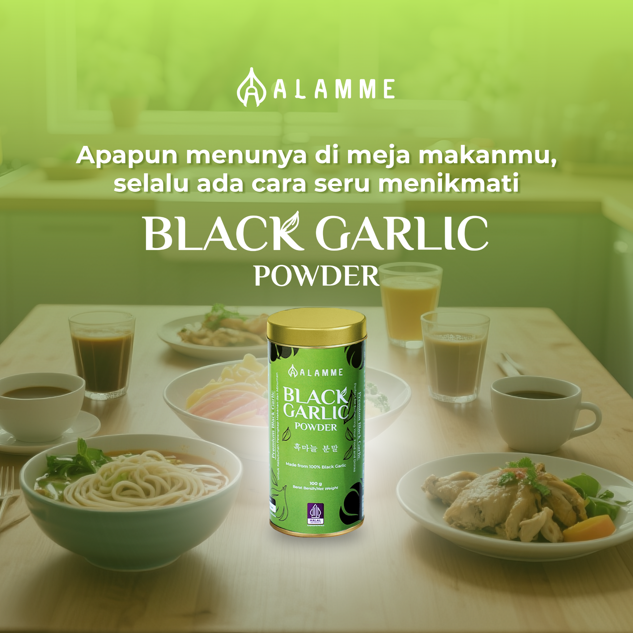 Alamme Black Garlic Powder