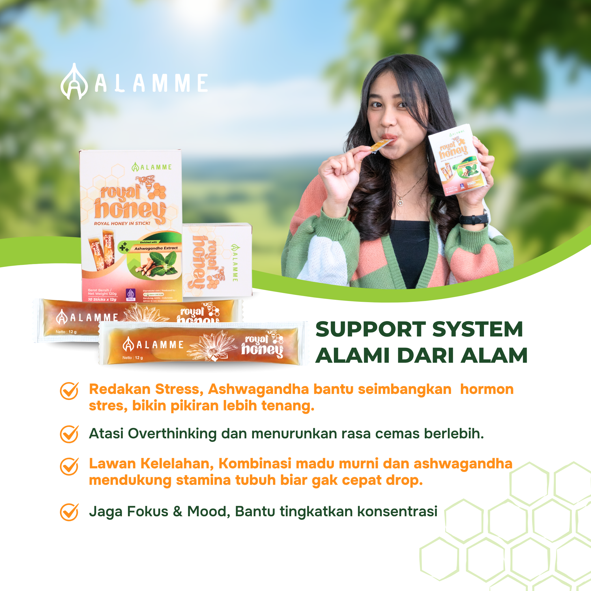 Alamme Royal Honey Stick