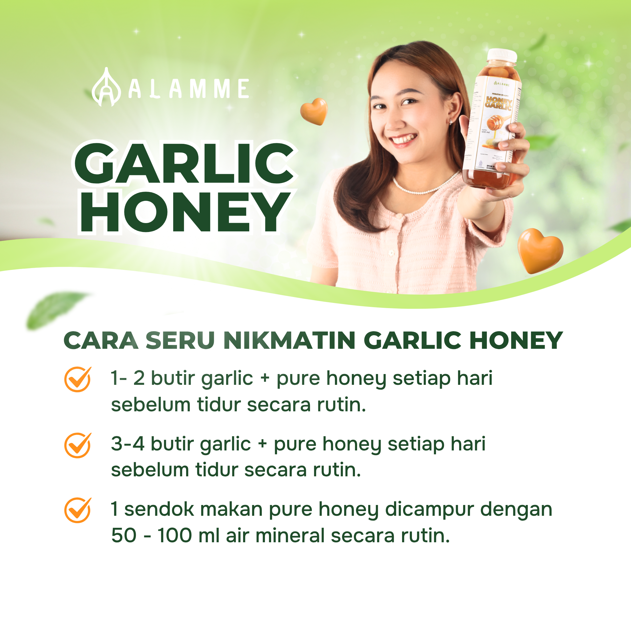 Alamme Garlic Honey